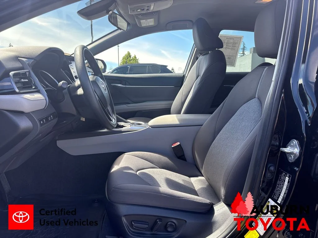 Certified Used 2023 Midnight Black Metallic Toyota LE image 19