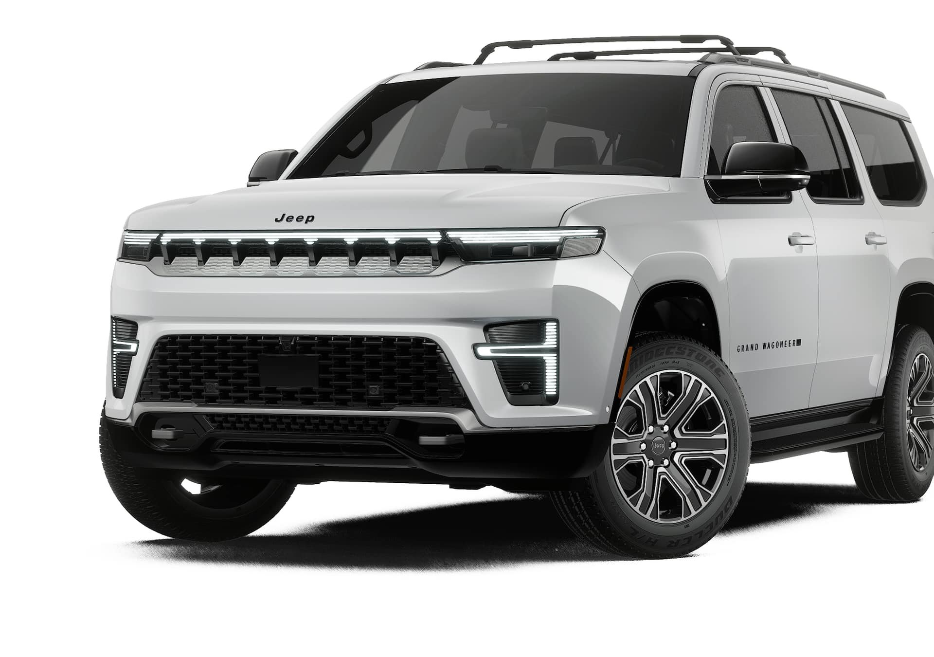New 2027 Bright White Clear-Coat Paint Jeep Grand Wagoneer image 1