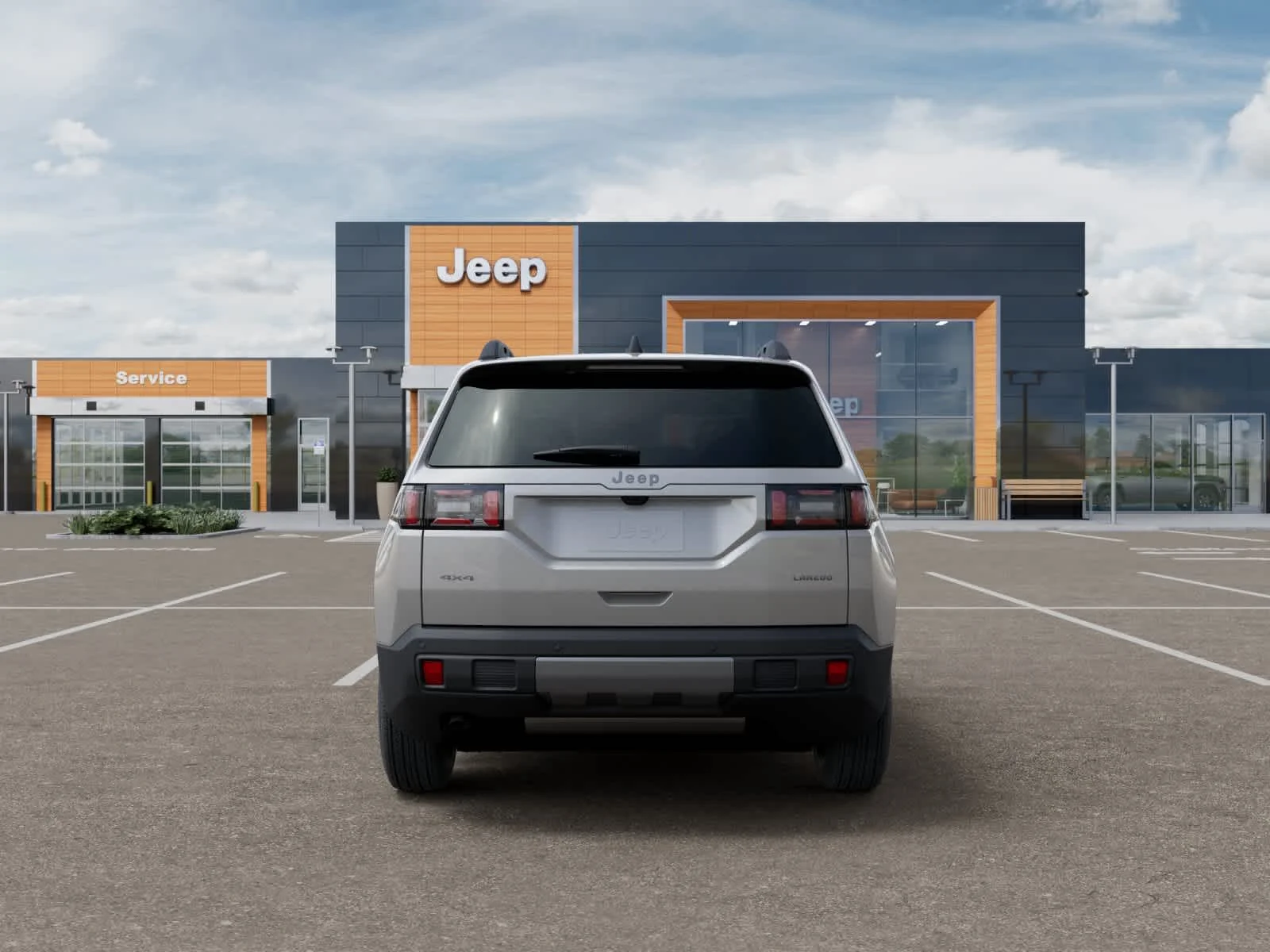 New 2026 Silver Zynith Clearcoat Jeep Laredo image 7