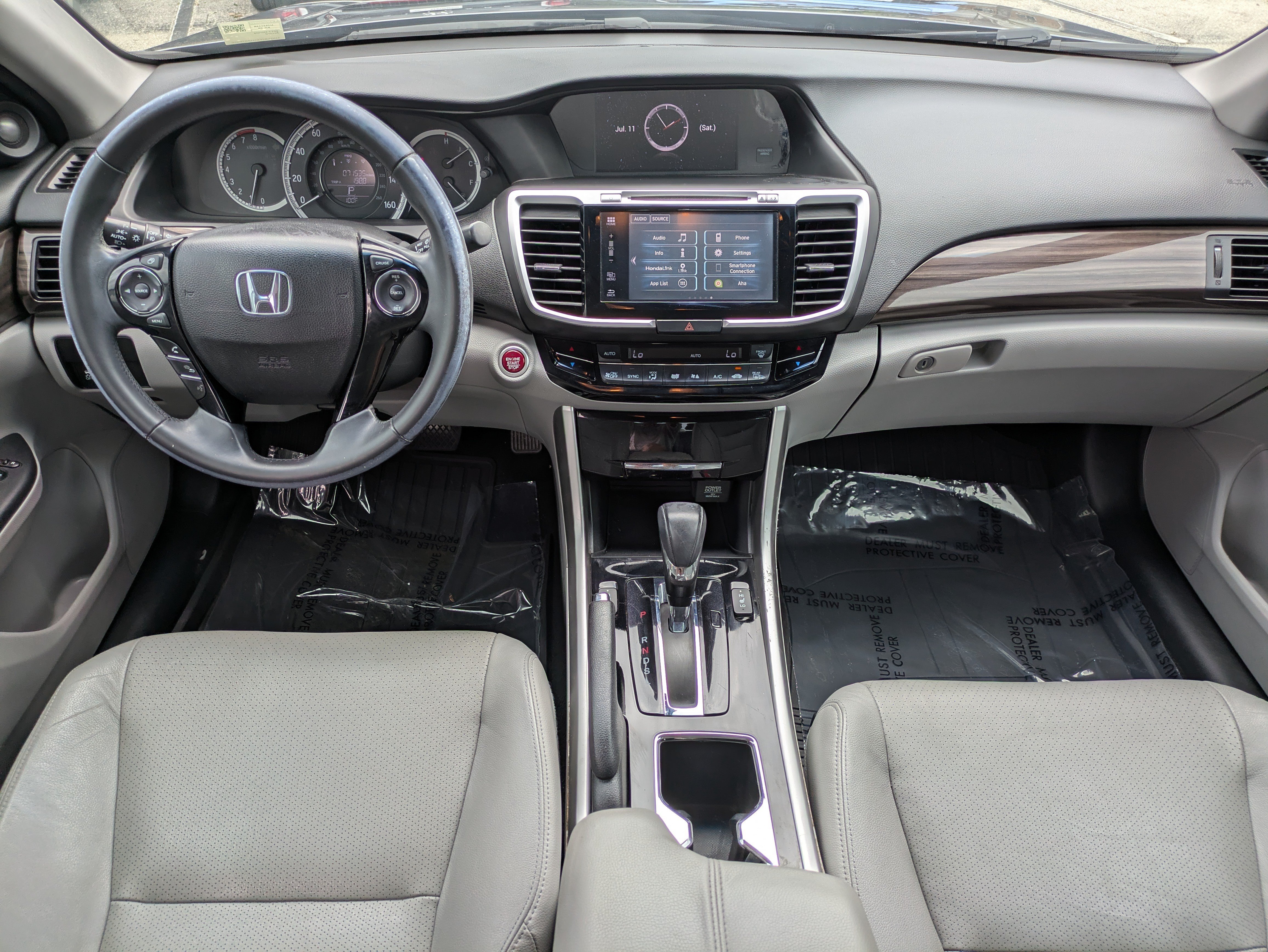 Used 2017 Gray Honda EX-L image 12