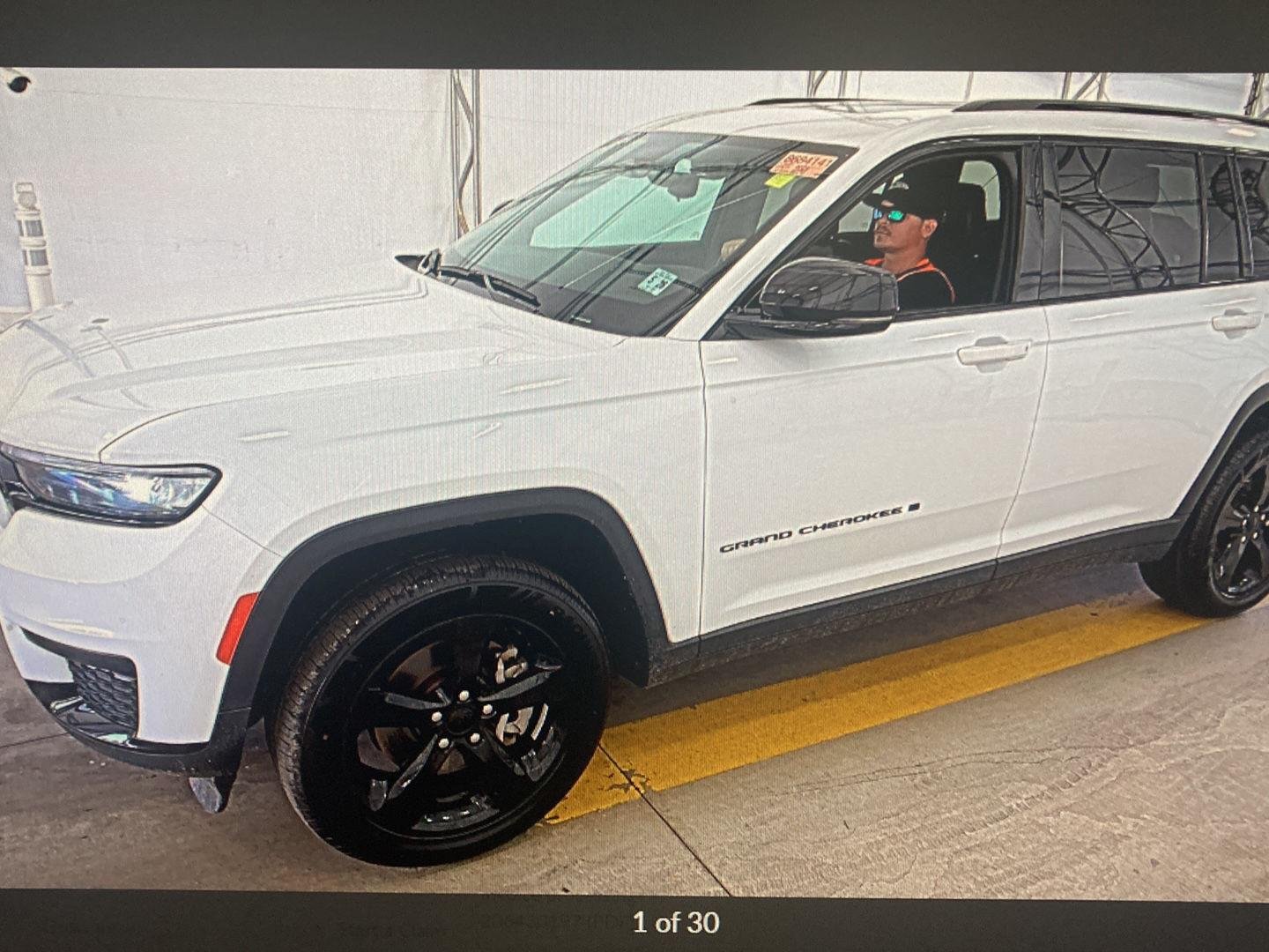 Used 2023 Bright White Clearcoat Jeep Altitude image 5