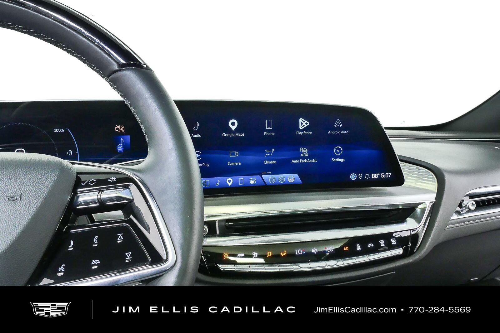 Used 2024 Stellar Black Metallic Cadillac Luxury 2 image 12