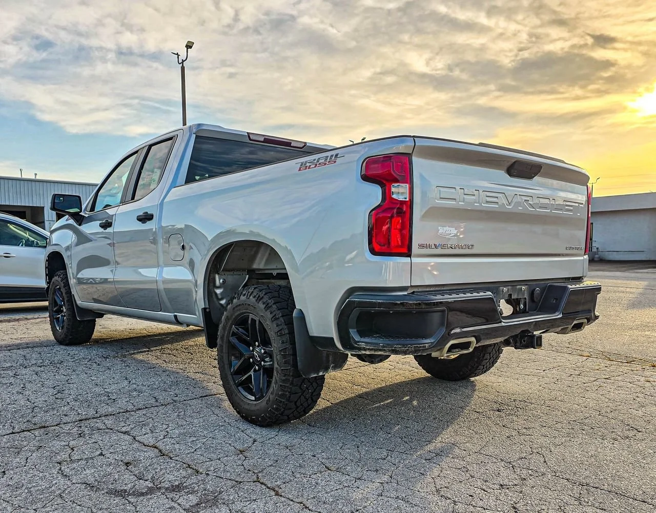 Used 2020 Silver ICE Metallic Chevrolet Custom Trail Boss image 3