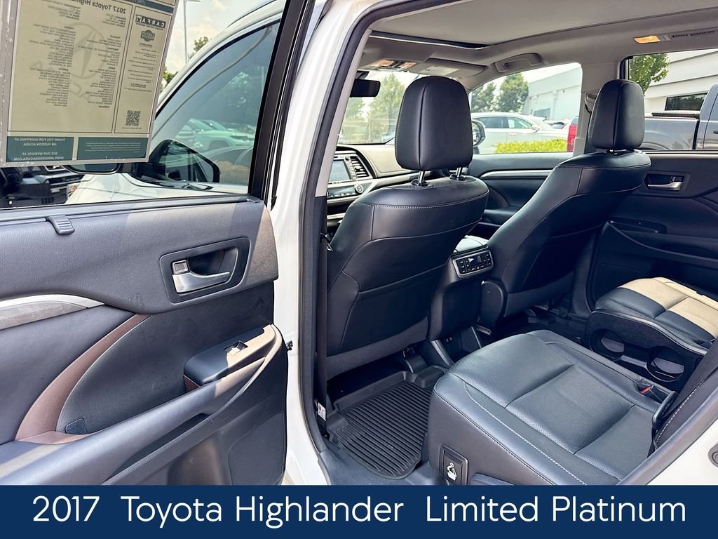 Used 2017 White Toyota Limited Platinum image 36
