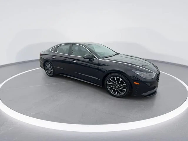 Used 2023 Blue Hyundai Limited image 2
