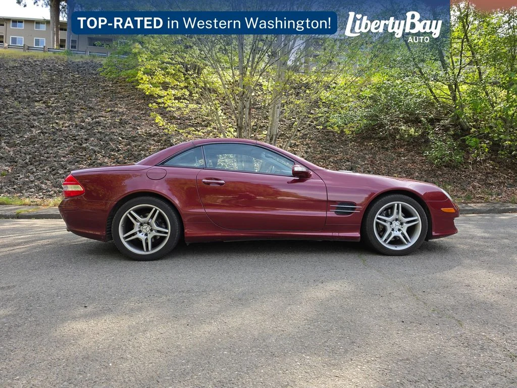 Used 2007 Red Mercedes-Benz SL 550 image 4
