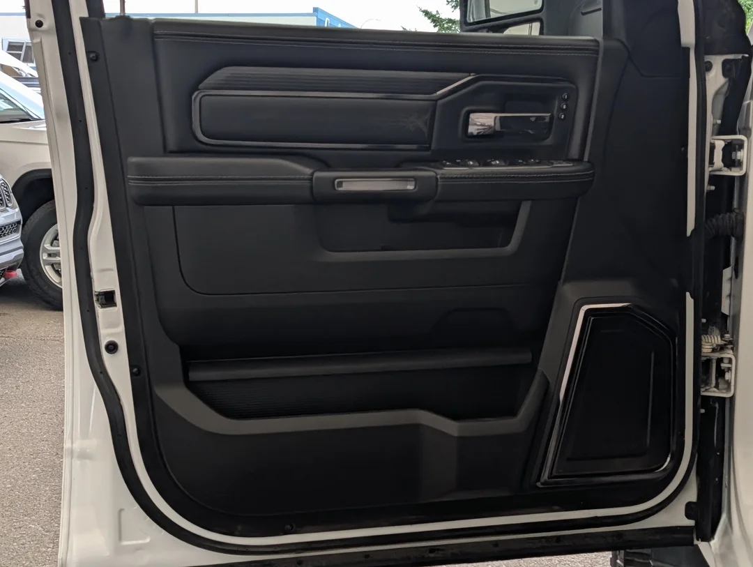 Certified Used 2024 White RAM Limited - Mega Cab - Cummins Turbo Diesel - Air Suspension - Leather - 12 Uconnect & More! image 12