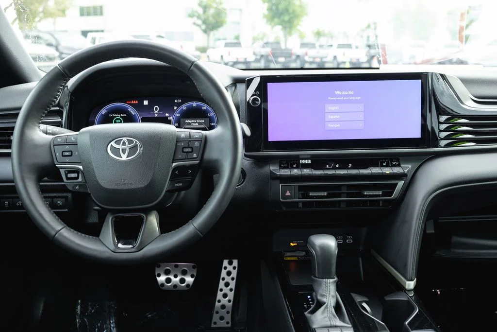 Certified Used 2025 Wind Chill Pearl/Midnight Black Metallic Toyota XSE image 26