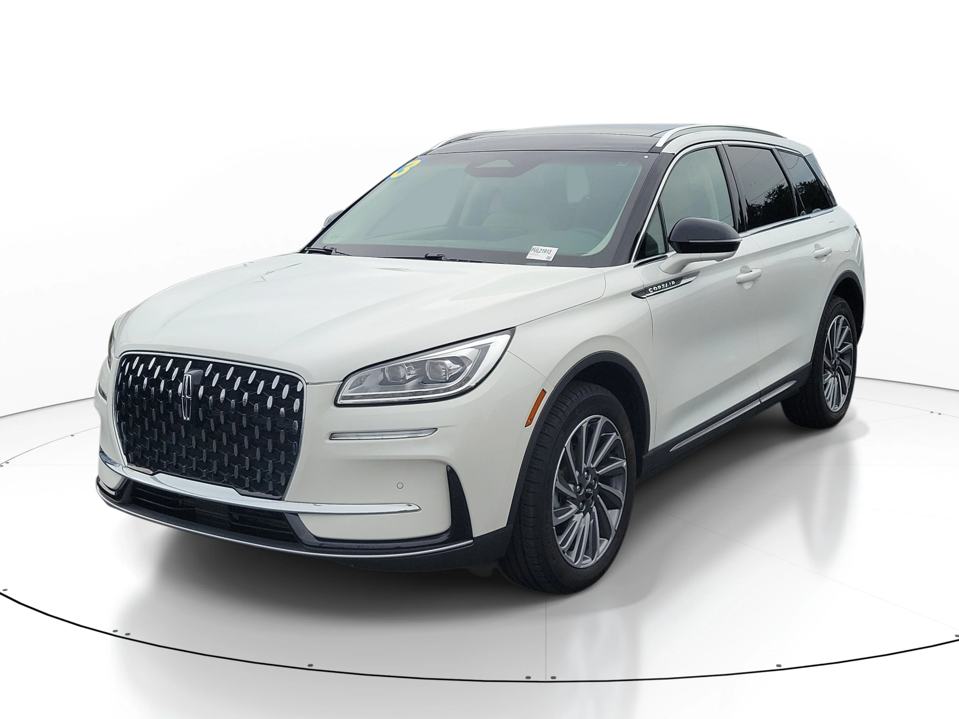 Used 2023 Pristine White Metallic Tri-Coat Lincoln Reserve image 3