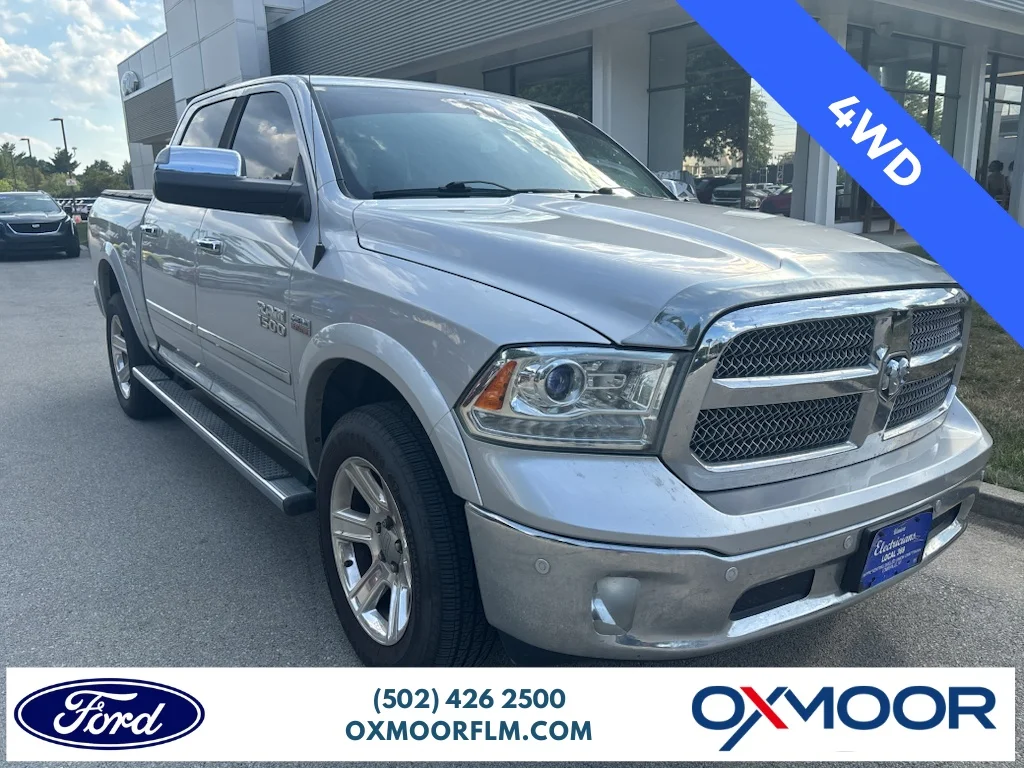 Used 2015 Bright Silver Metallic Ram Laramie Limited image 1