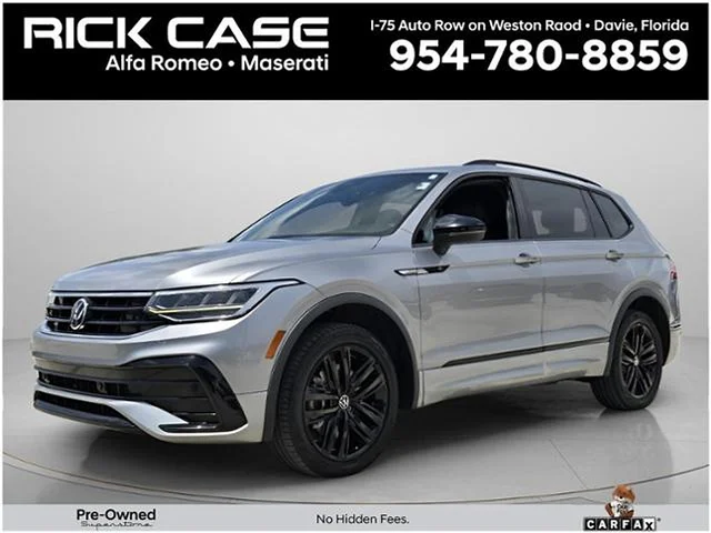 2022 Volkswagen Tiguan 2.0T SE R-Line Black