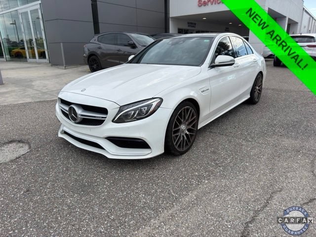 Used 2017 Polar White Mercedes-Benz AMG® C 63 image 2