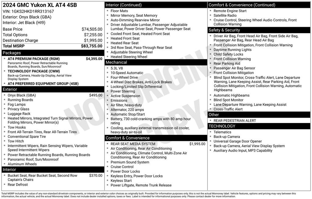 Certified Used 2024 Black GMC AT4 image 31