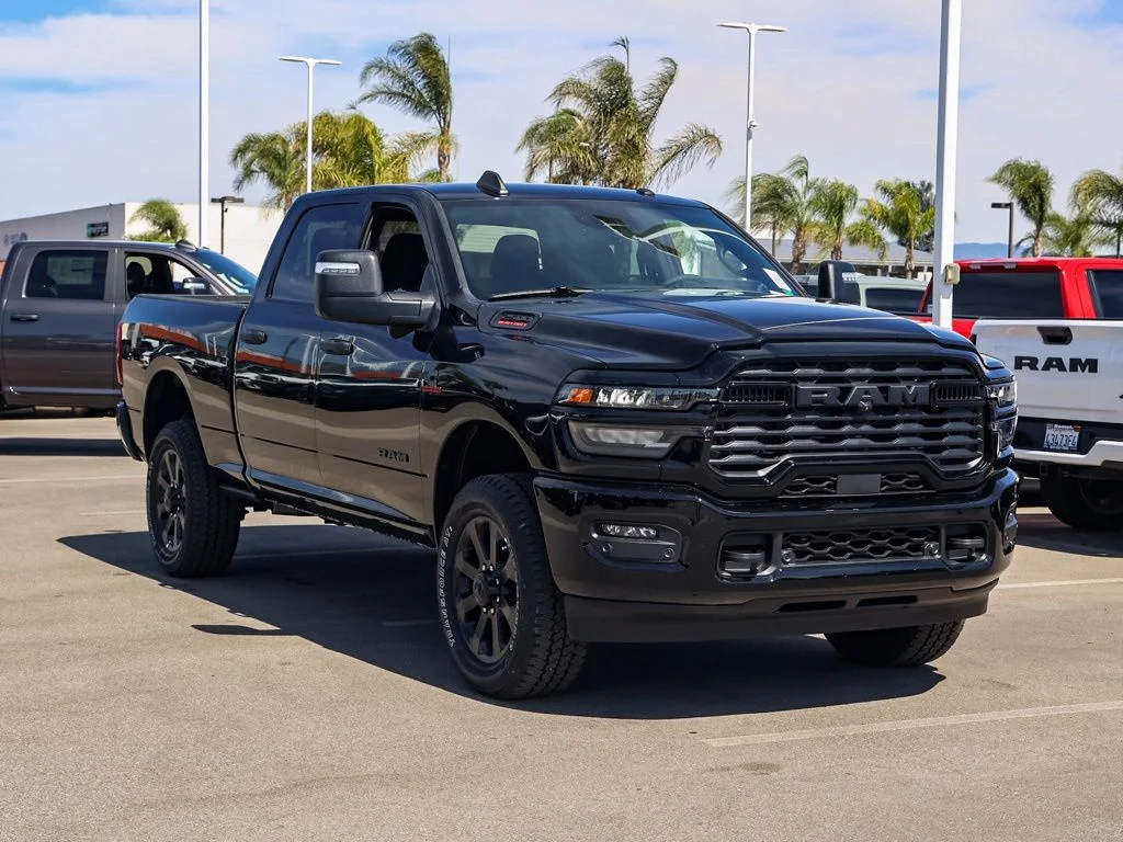 New 2026 Diamond Black Crystal Pearlcoat RAM Big Horn Night Edition image 88