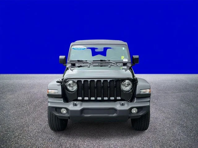 Certified Used 2022 Black Clearcoat Jeep Unlimited Sport S image 8