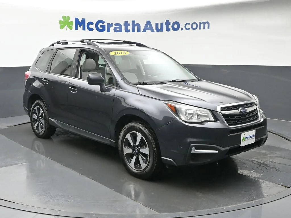 Used 2018 Subaru Forester Premium with VIN JF2SJAEC2JH519960 for sale in Marion, IA