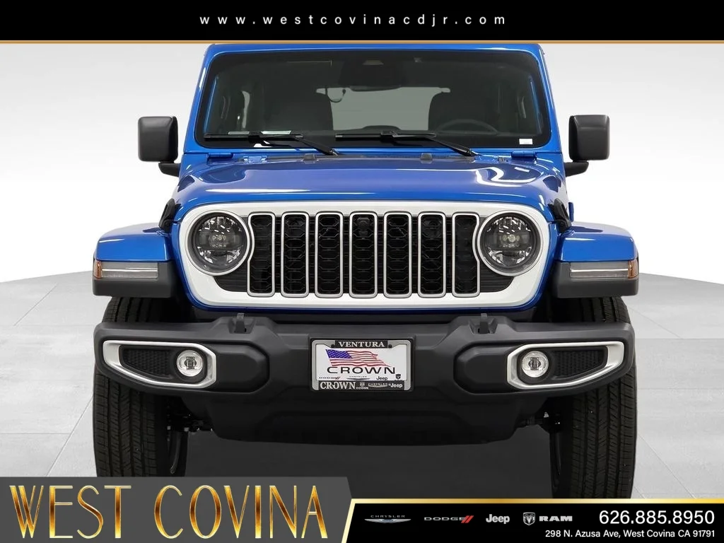 New 2026 Hydro Blue Pearl-Coat Exterior Paint Jeep Sahara image 2