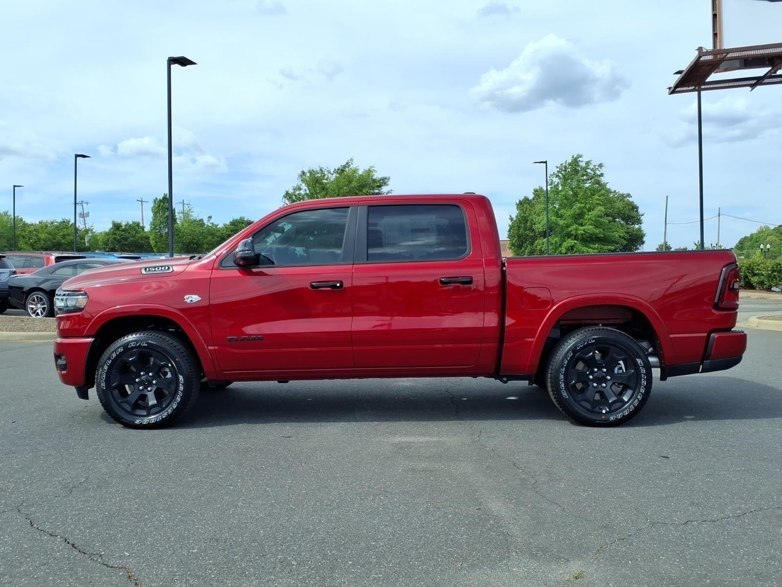 New 2026 Molten Red Pearl-Coat Exterior Paint RAM Big Horn image 3
