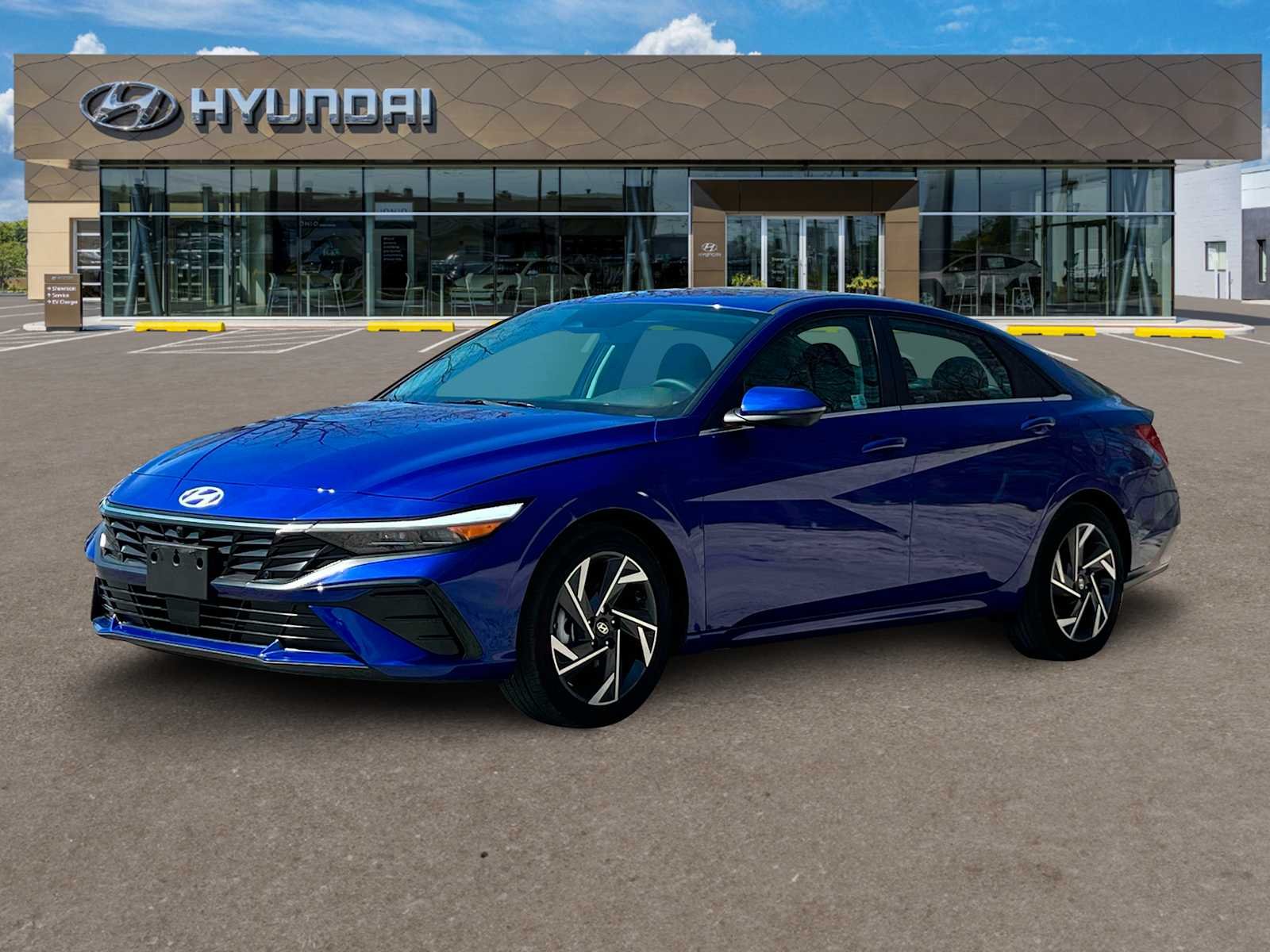 Used 2025 Intense Blue Hyundai Limited image 2
