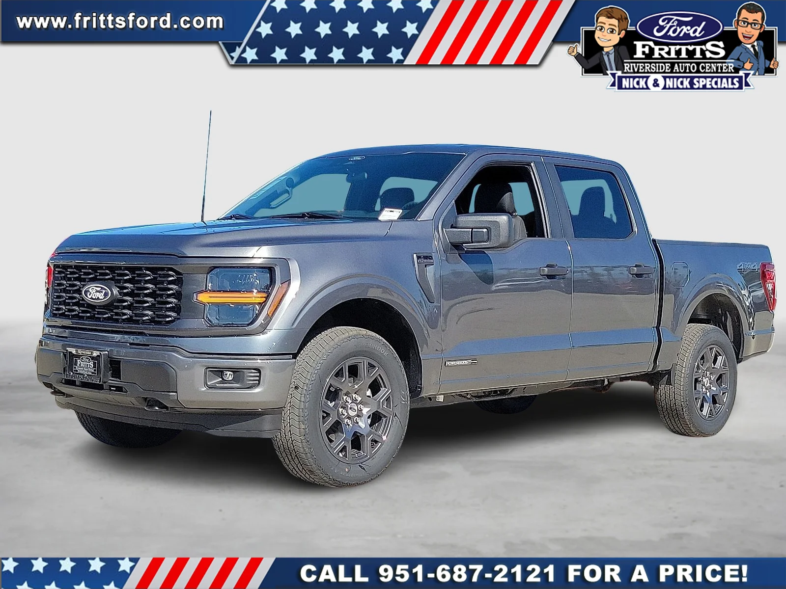 New 2026 Carbonized Gray Metallic Ford STX® image 1