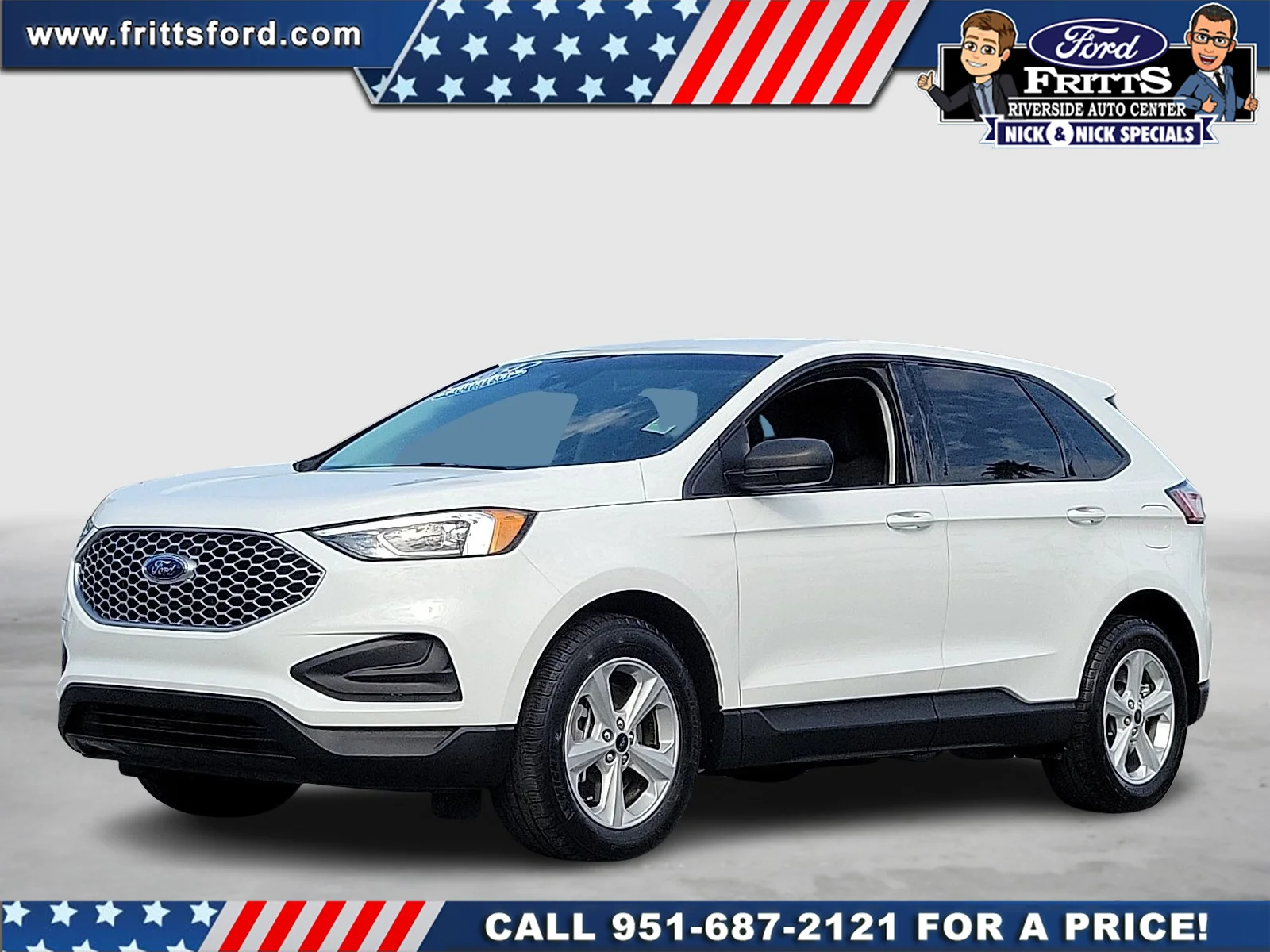 Certified Used 2024 Oxford White Ford SE image 1