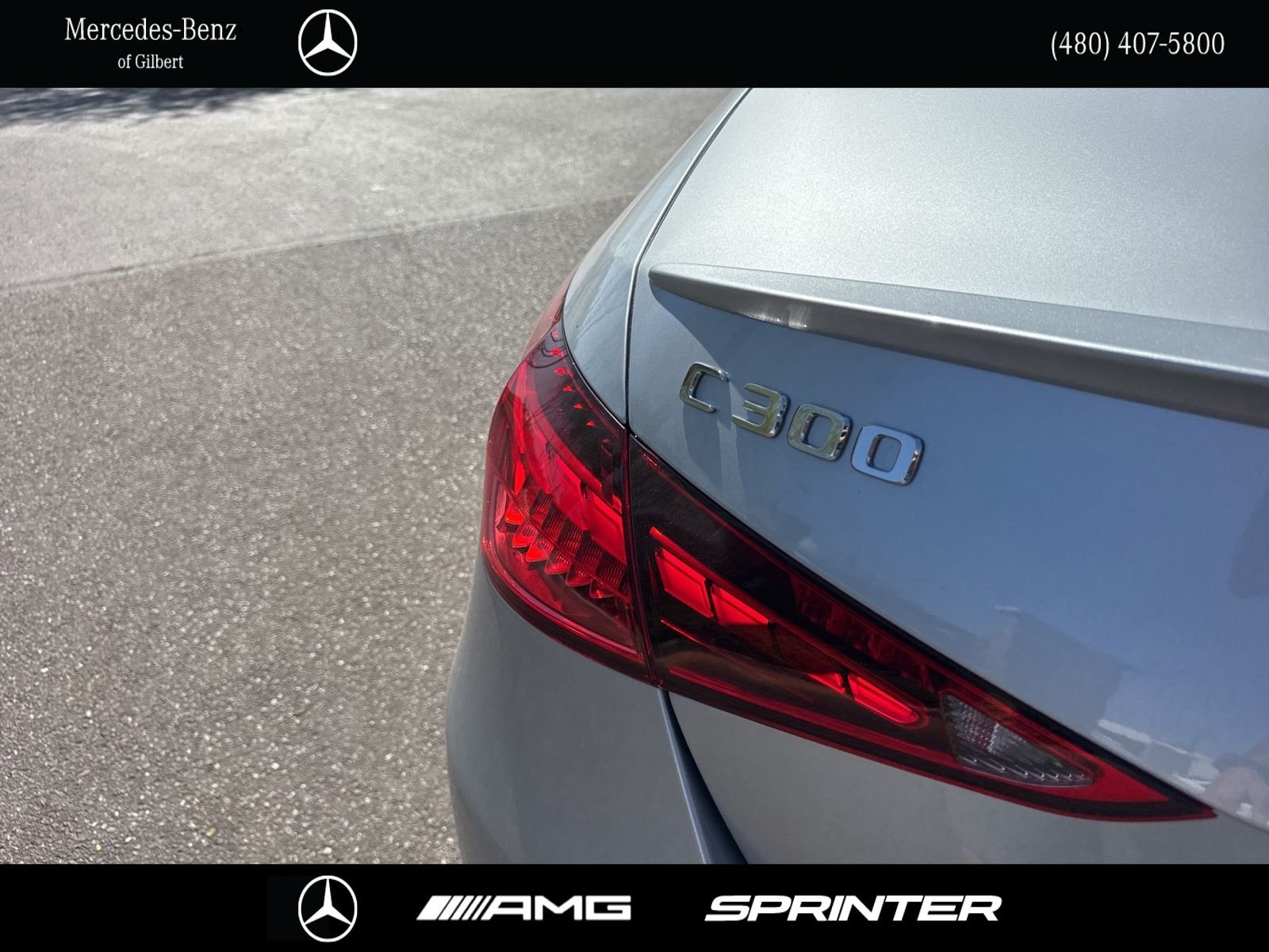 New 2026 Cirrus Silver Metallic Mercedes-Benz C 300 image 6