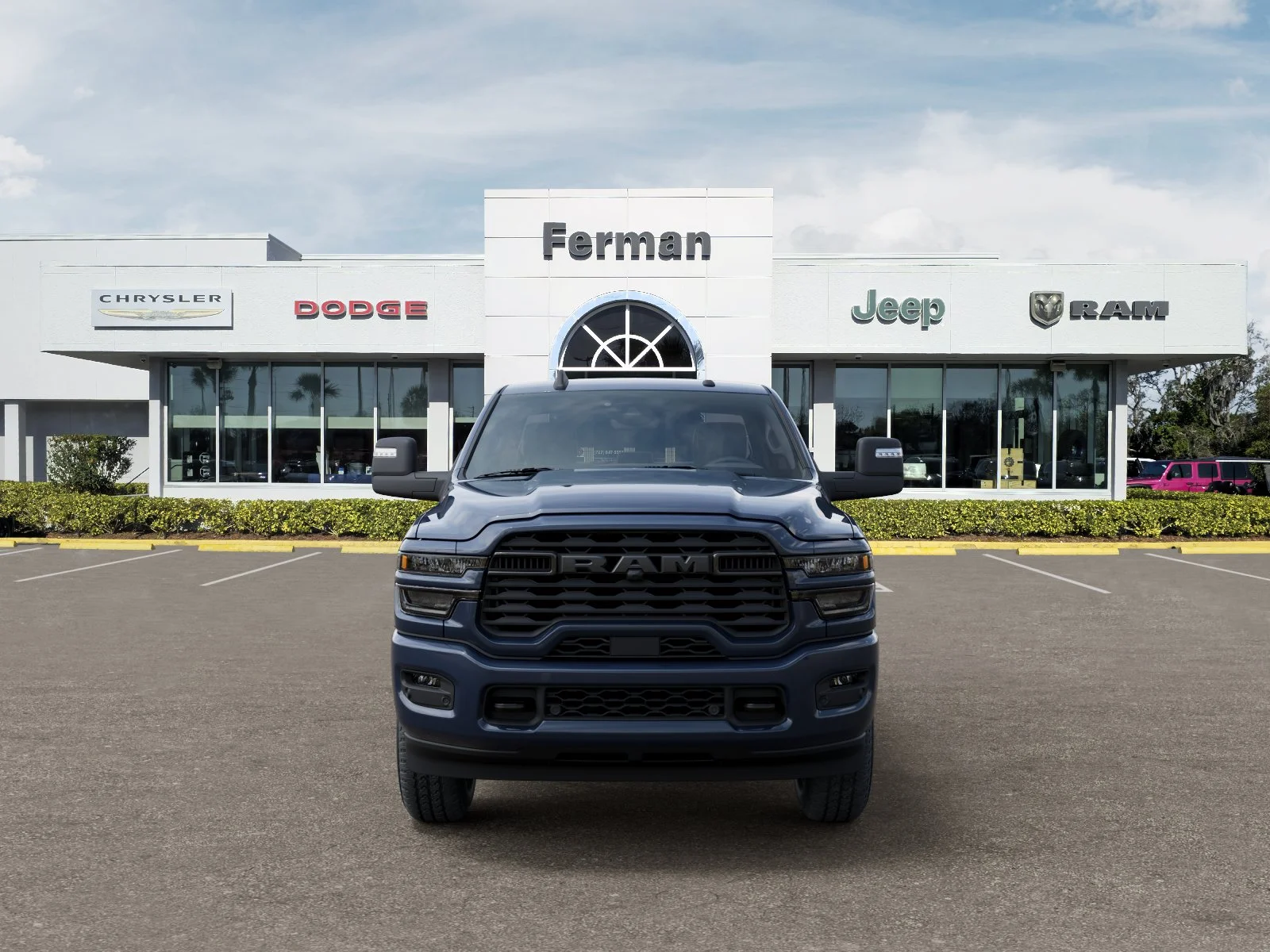 New 2026 Forged Blue Metallic Exterior Paint RAM Big Horn image 36