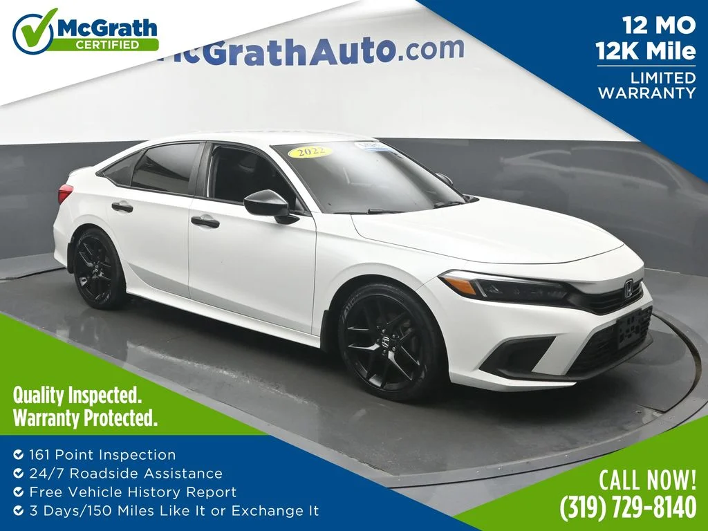 Used 2022 White Honda Sport image 1