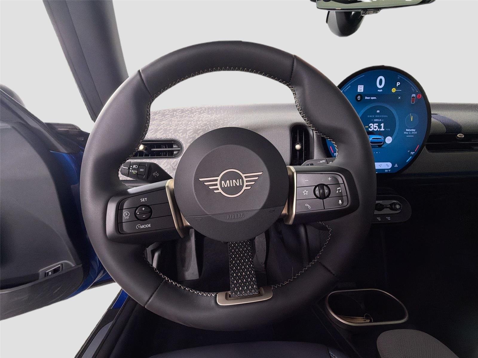 Certified Used 2025 Icy Sunshine Blue Metallic MINI Cooper S image 11