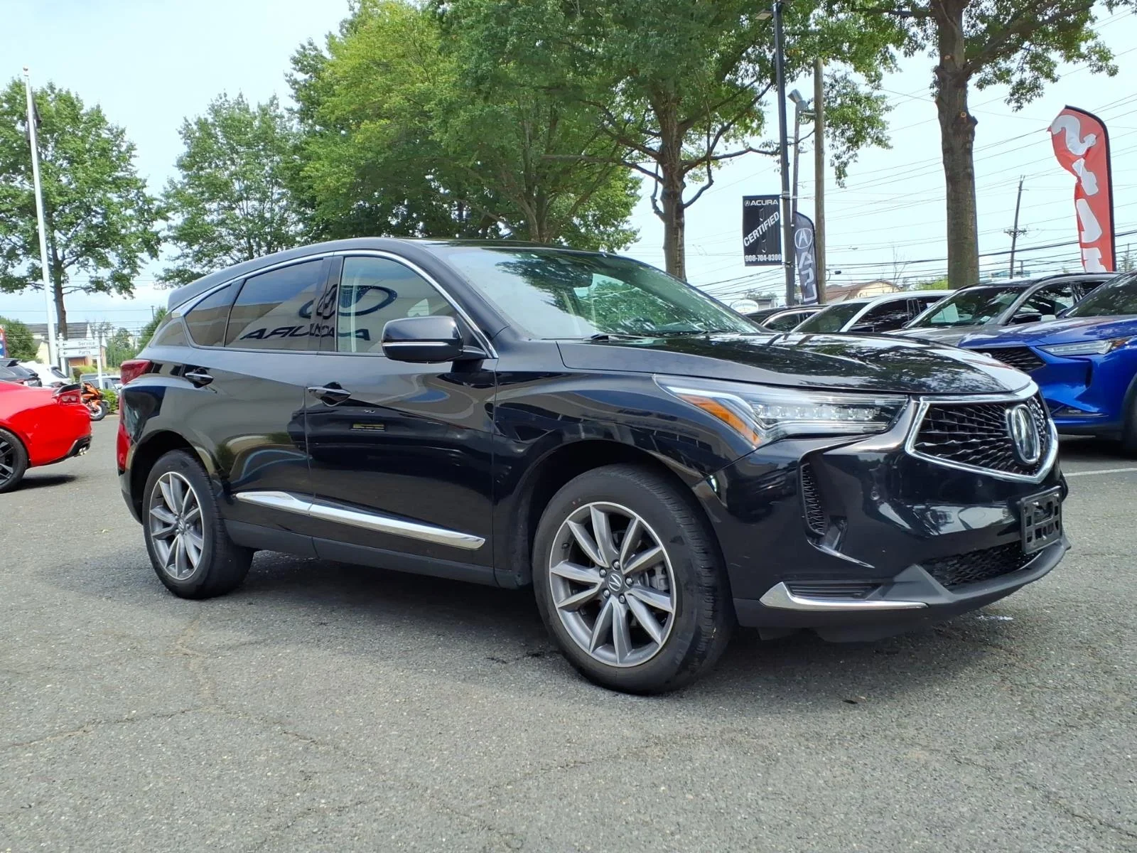 Used 2024 Majestic Black Pearl Acura SH-AWD TECH image 21