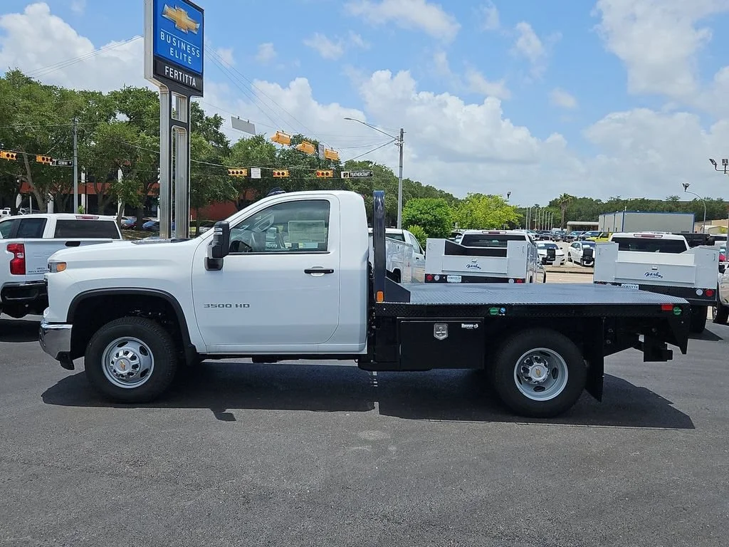 New 2025 Summit White Chevrolet Work Truck image 2