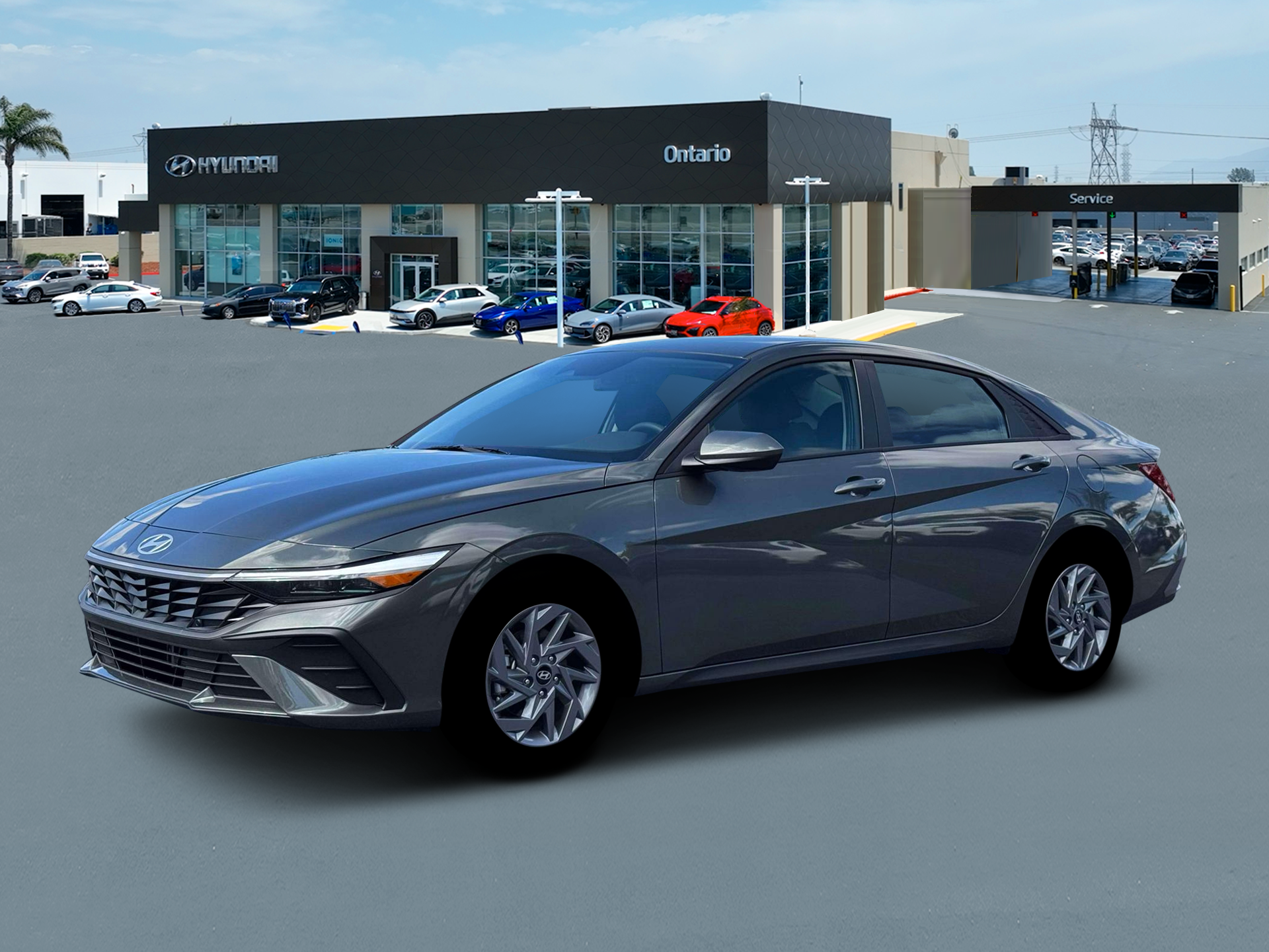 New 2026 Gray Hyundai Blue image 2