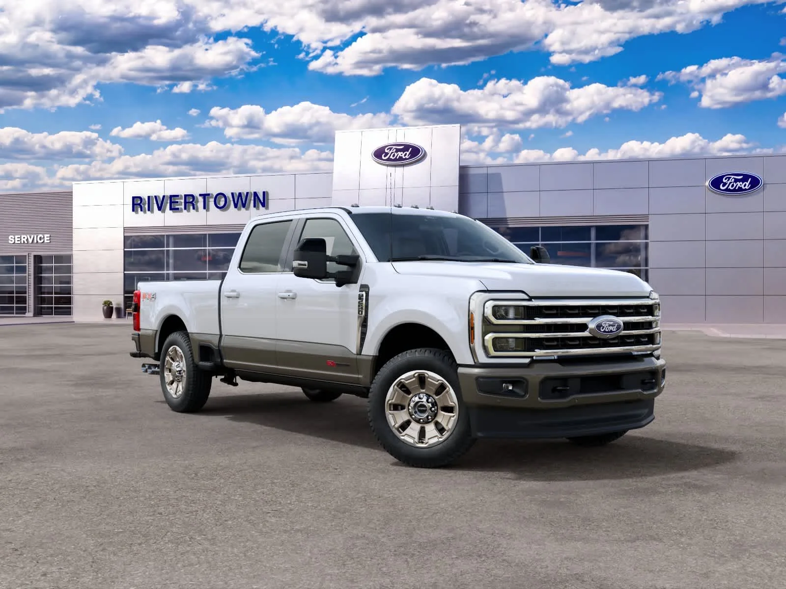 New 2027 Star White Metallic Tri-Coat Ford F-250® King Ranch® image 3