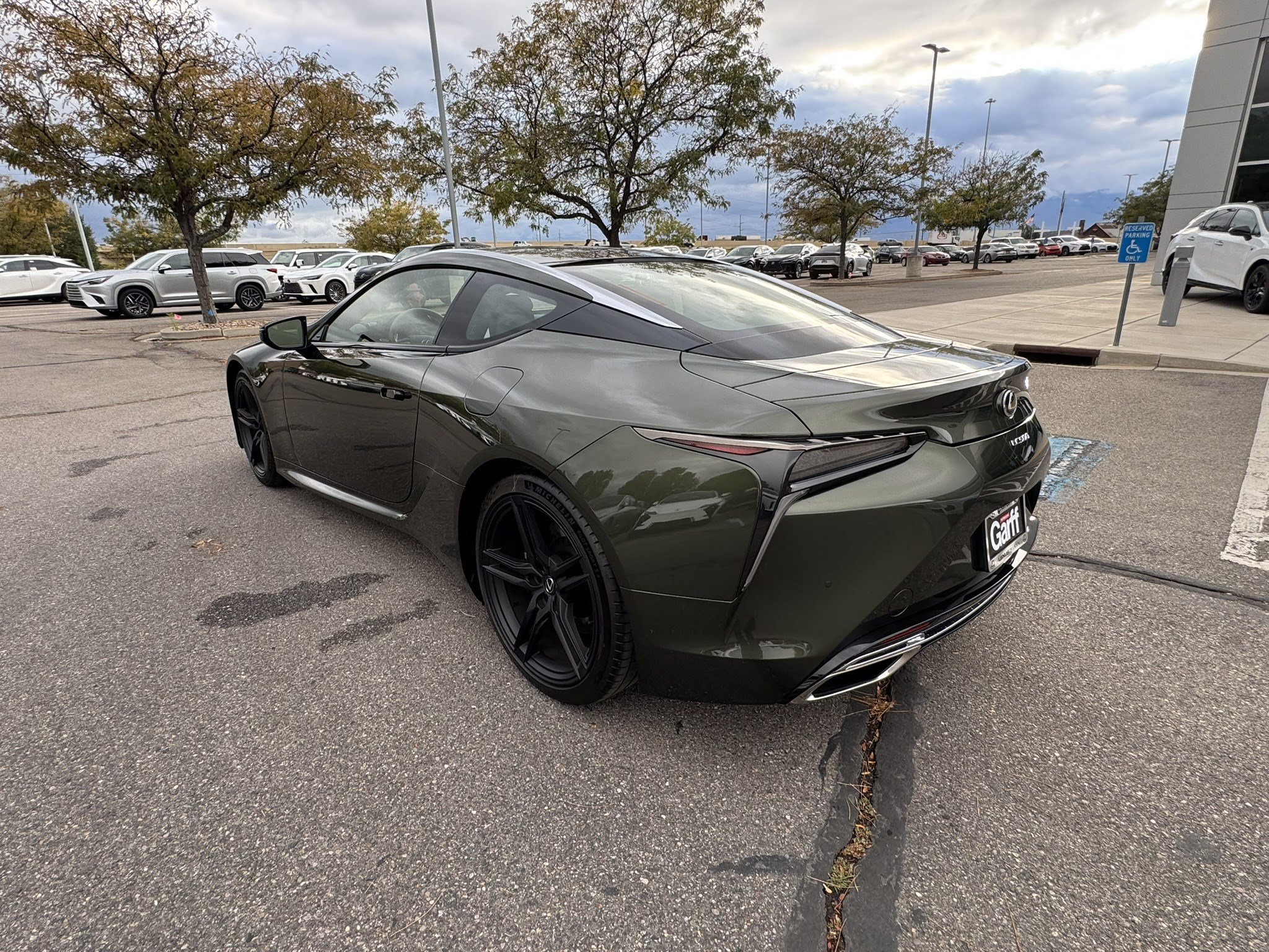 Certified Used 2025 NORI GREEN PEARL Lexus 500 image 4