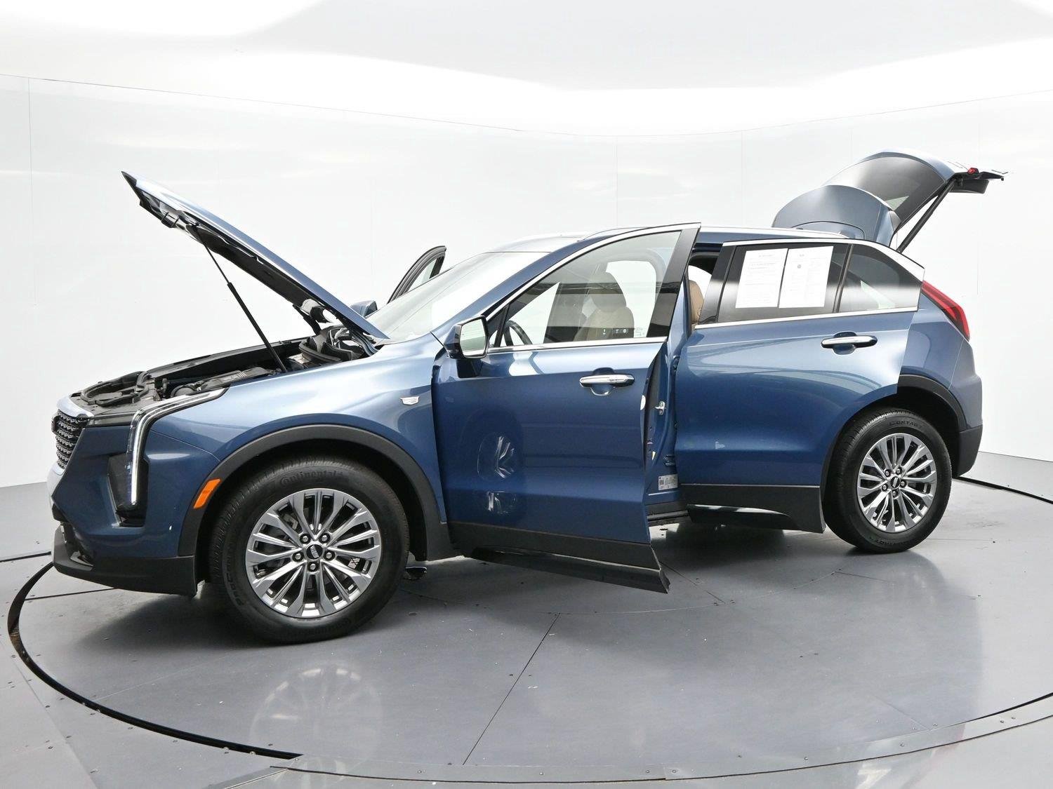 Used 2024 Deep Sea Metallic Cadillac Premium Luxury image 46