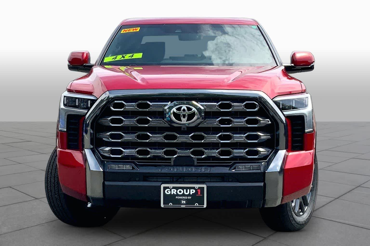 New 2026 Supersonic Red Toyota Platinum image 3