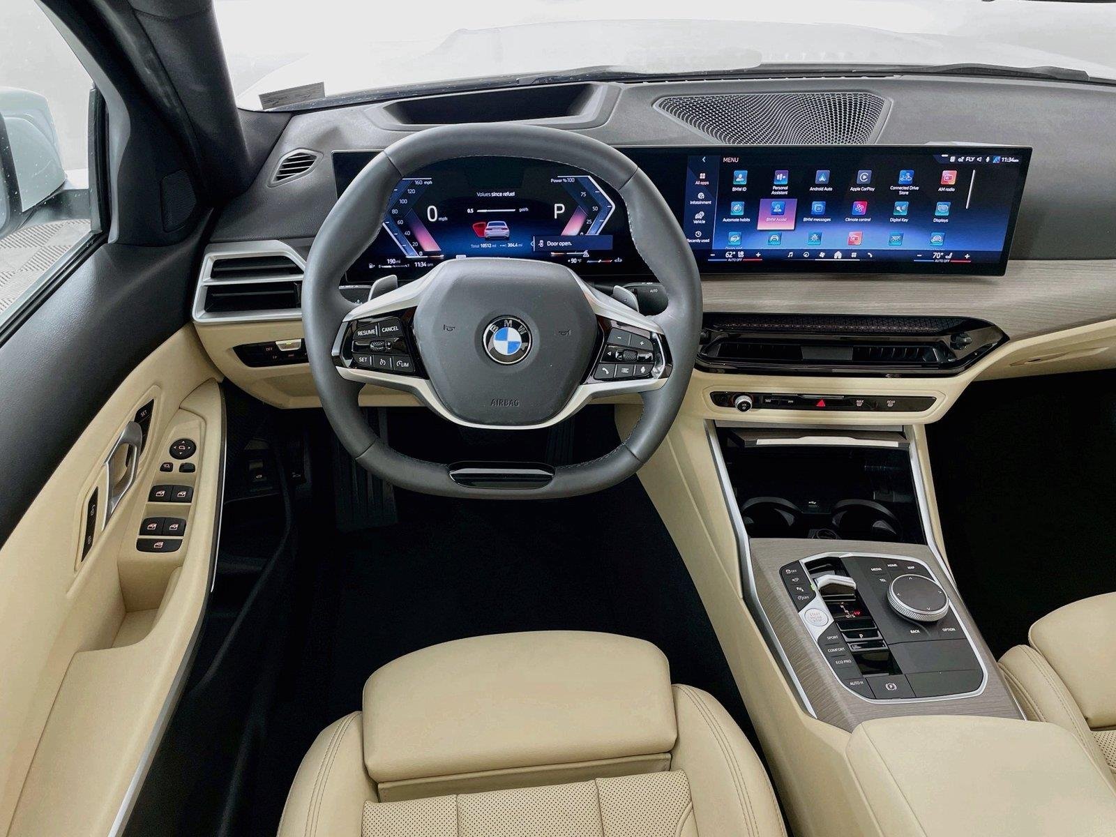 Used 2025 Mineral White Metallic BMW 330i xDrive image 25