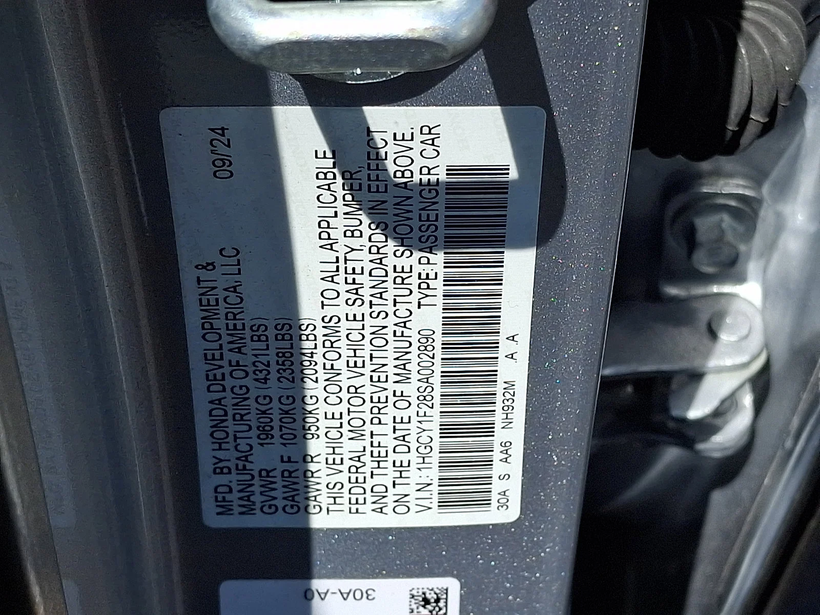 2025 Honda Accord LX - Photo 26