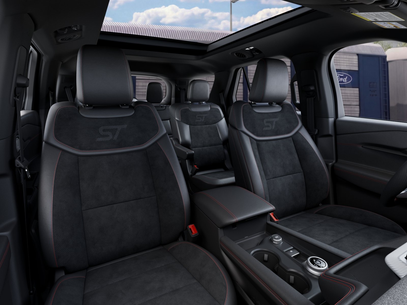 New 2027 Agate Black Metallic Ford ST image 10