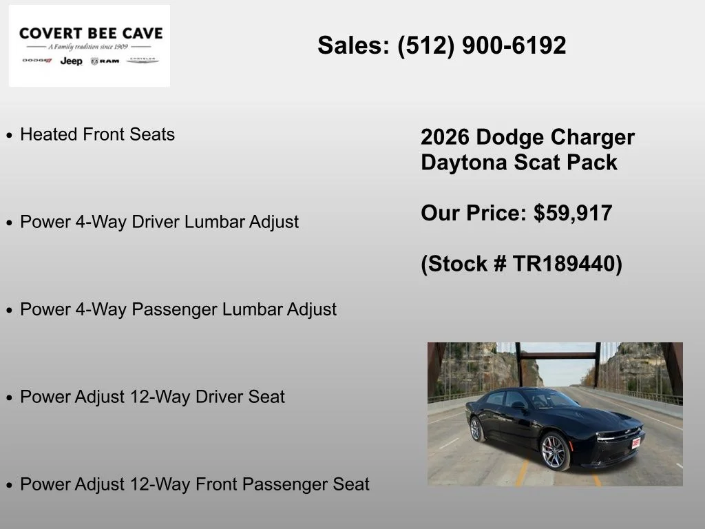 New 2026 Diamond Black Crystal Pearlcoat Dodge R/T Scat Pack image 24