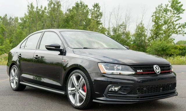 Used 2017 Blue Volkswagen GLI image 4