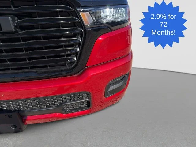 New 2026 Molten Red Pearl-Coat Exterior Paint RAM Laramie image 14