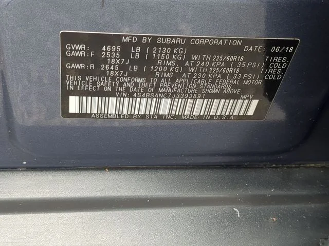 Used 2018 Blue Subaru 2.5i image 45