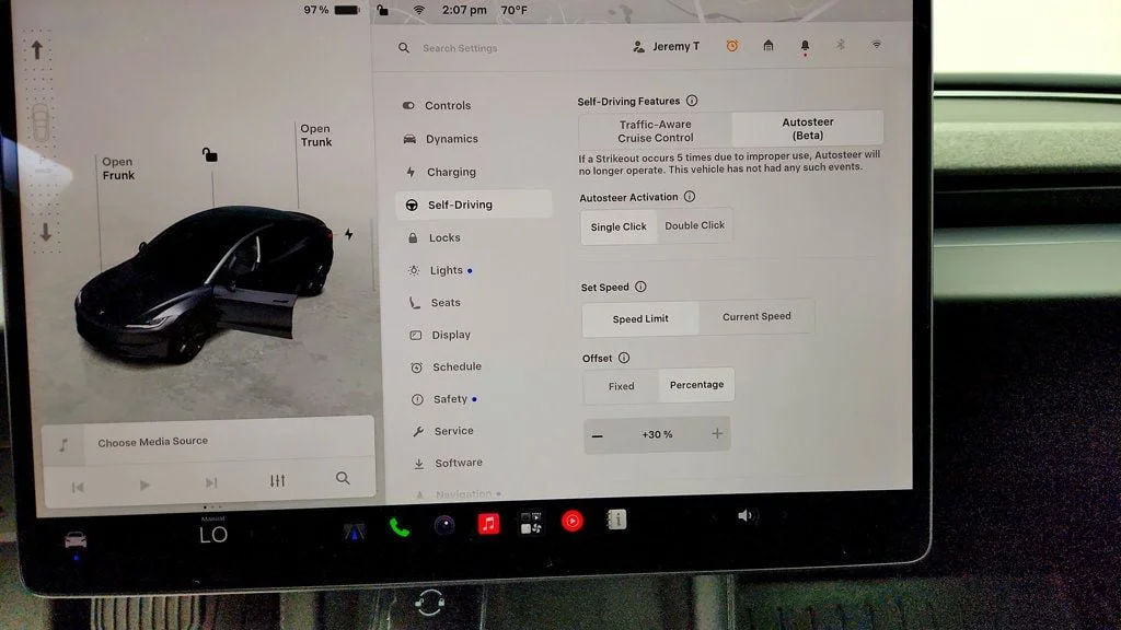 Used 2025 Stealth Grey Tesla Long Range RWD image 20