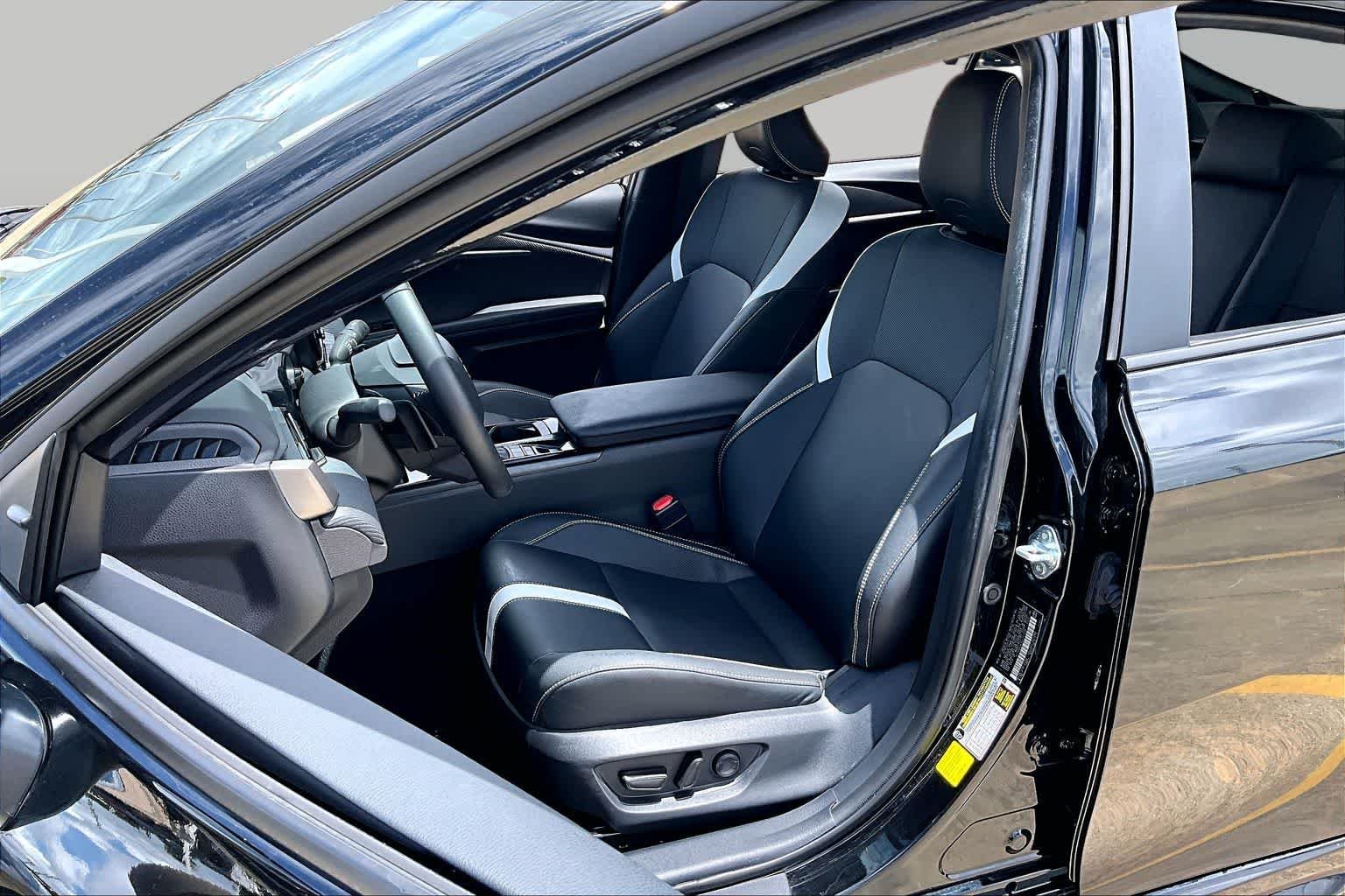 Used 2025 Midnight Black Metallic Toyota SE image 8