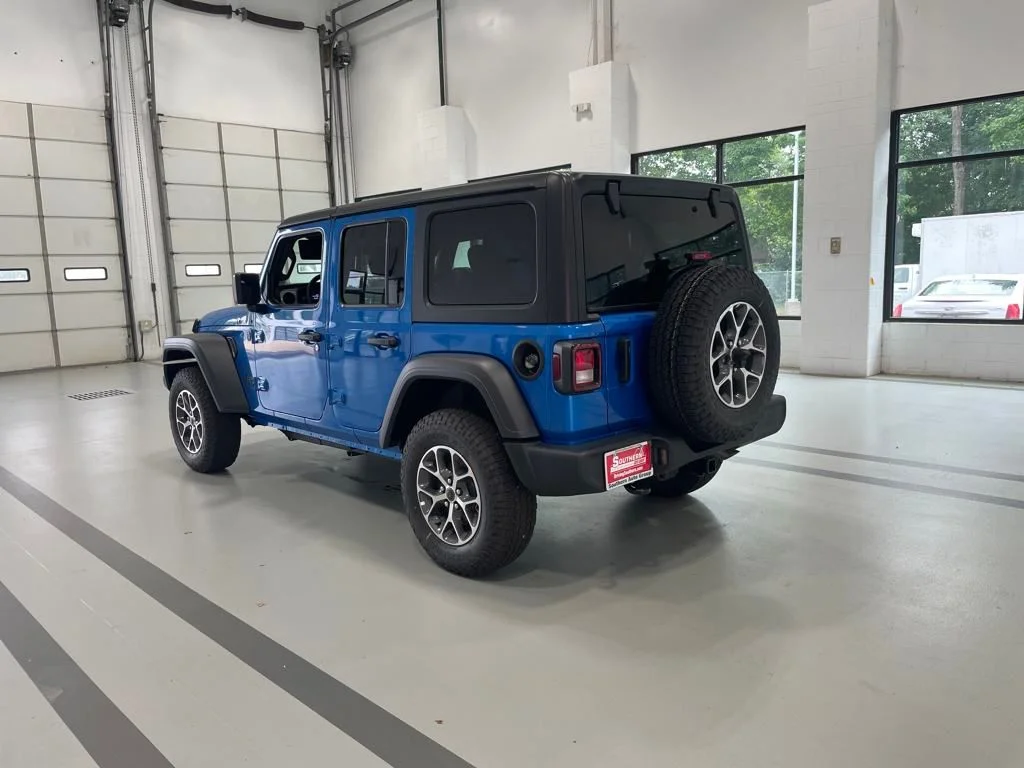 New 2025 Hydro Blue Pearlcoat Jeep Sport S image 4