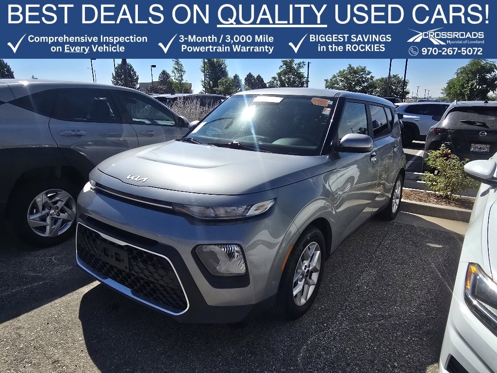 Used 2022 Steel Gray Kia LX image 1