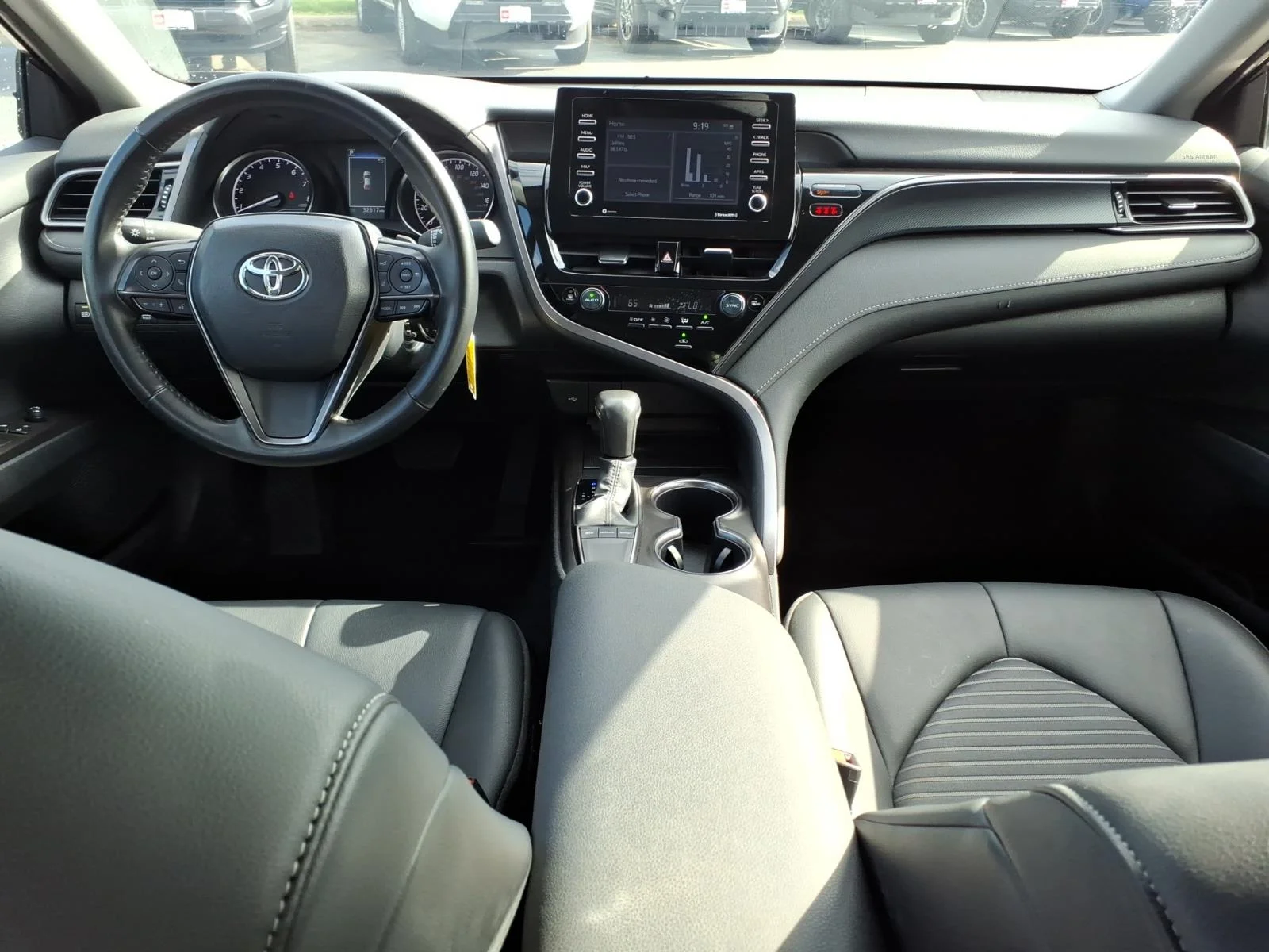 Certified Used 2024 Black Toyota SE image 11