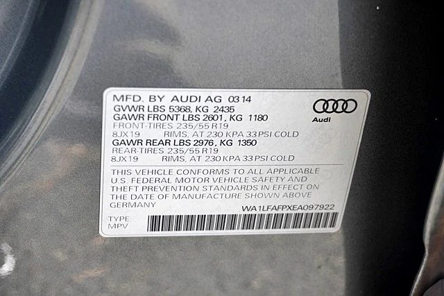 Used 2014 Gray Audi 2.0T Premium Plus image 33