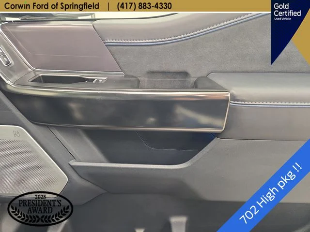 Certified Used 2024 Agate Black Metallic Ford Platinum image 12